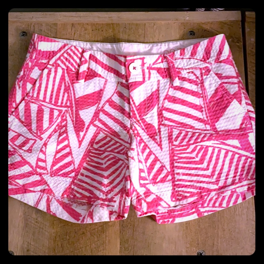 Lilly Pulitzer Callahan shorts size 00
